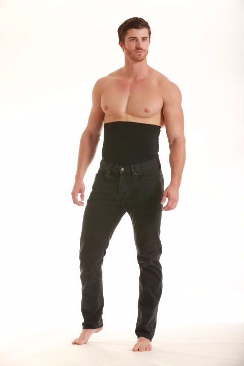 Instaslim Compression Mens Slimming Belt Look 5″ Slimmer Insta Slim ALL sz Color