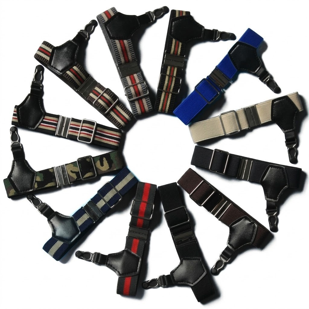 Adjustable Elastic Sock Garters – Secure Non-Slip Stay-Ups for gentlemen Sexy