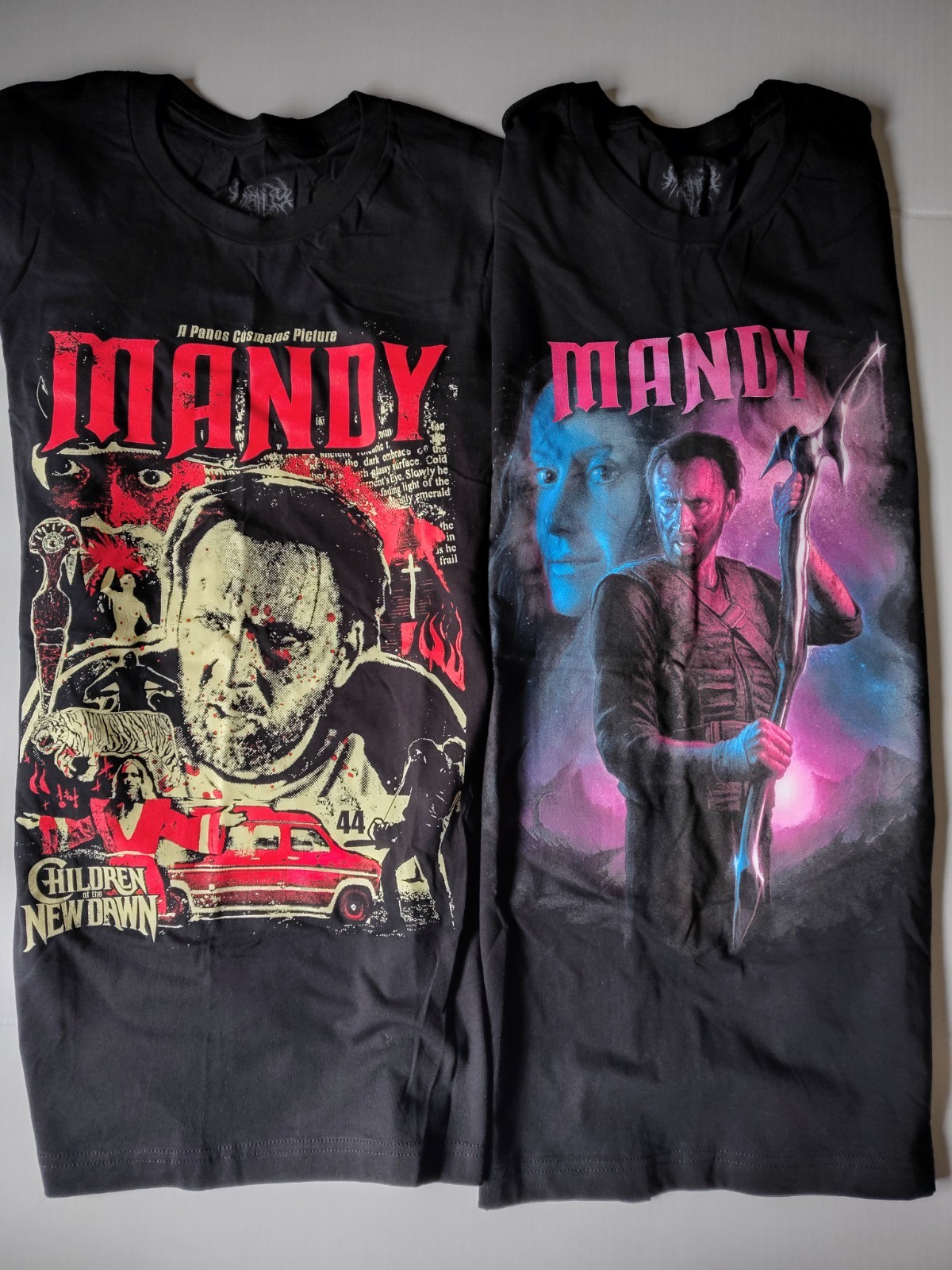 Mandy T Shirts Bundle Terror Threads Nicolas Cage XLarge (Sold Out) Horror New
