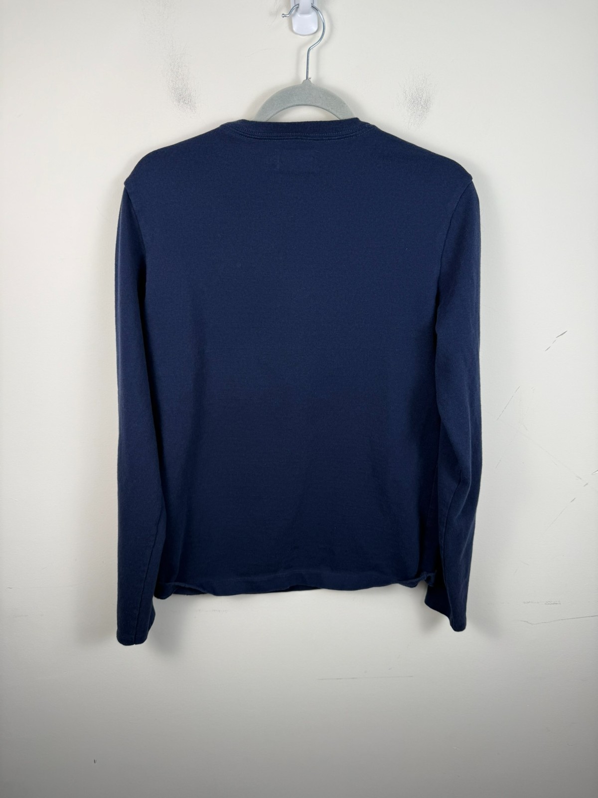 Taylor Stitch Shirt 38 Small Natural the Heavy Bag Henley Long Pullover
