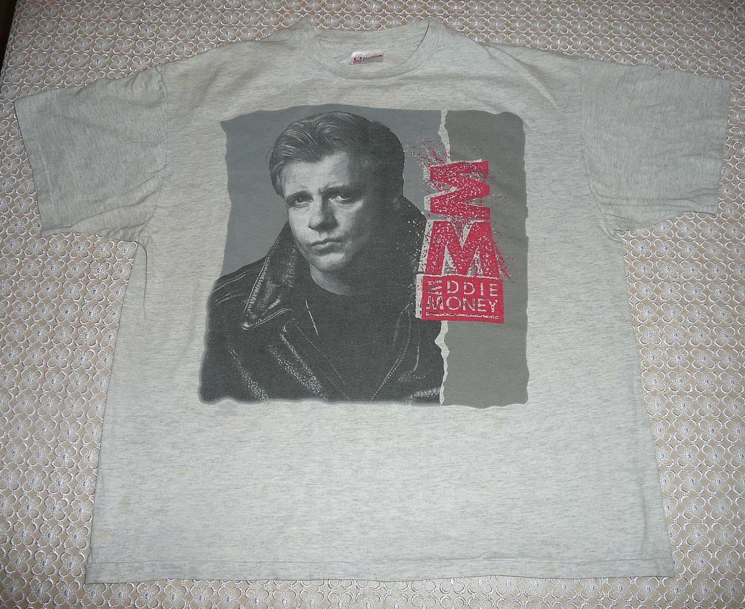 Eddie Money Vintage 90’s 1992 Unplugged Concert Tour T-Shirt Size XL