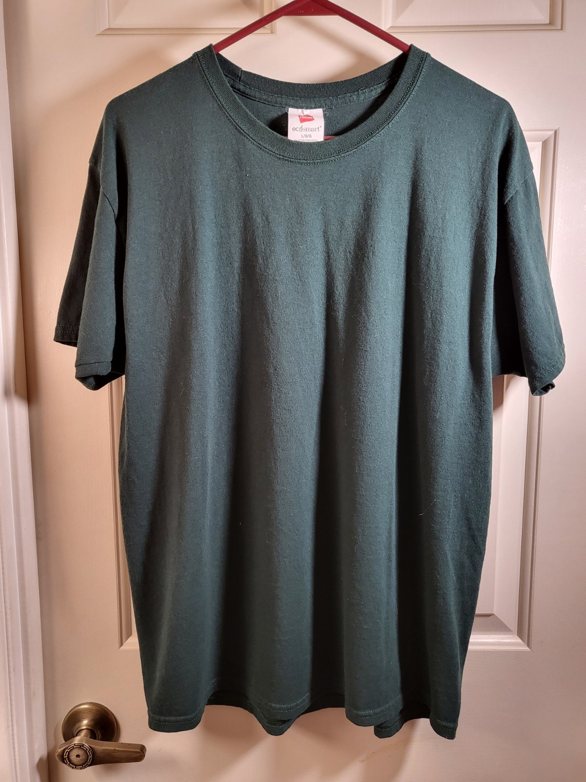 Hanes Men’s Short Sleeve T-Shirt Crewneck ComfortBlend Size L