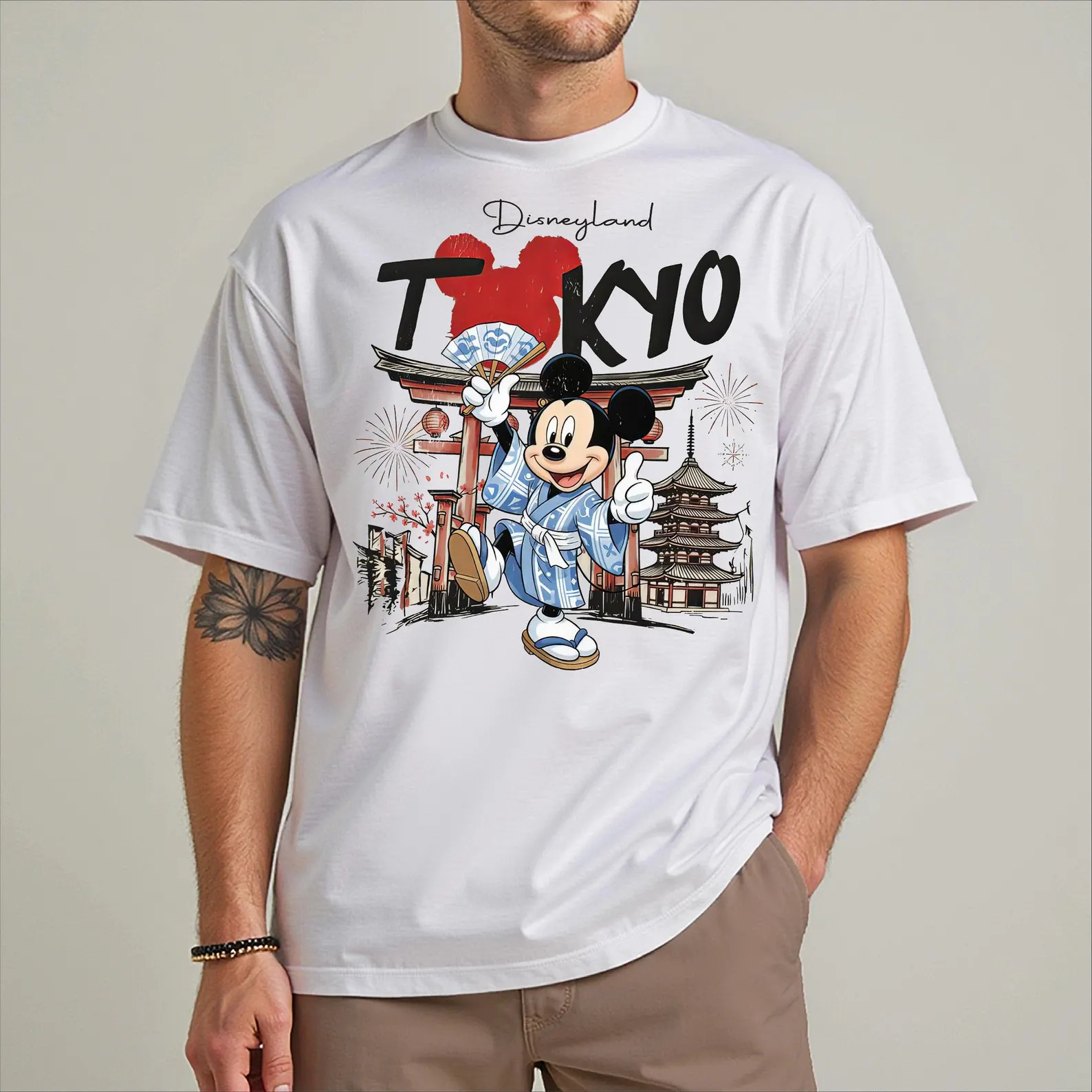 Disneyland Tokyo T-shirt, Mickey Mouse Tokyo Japan Shirt