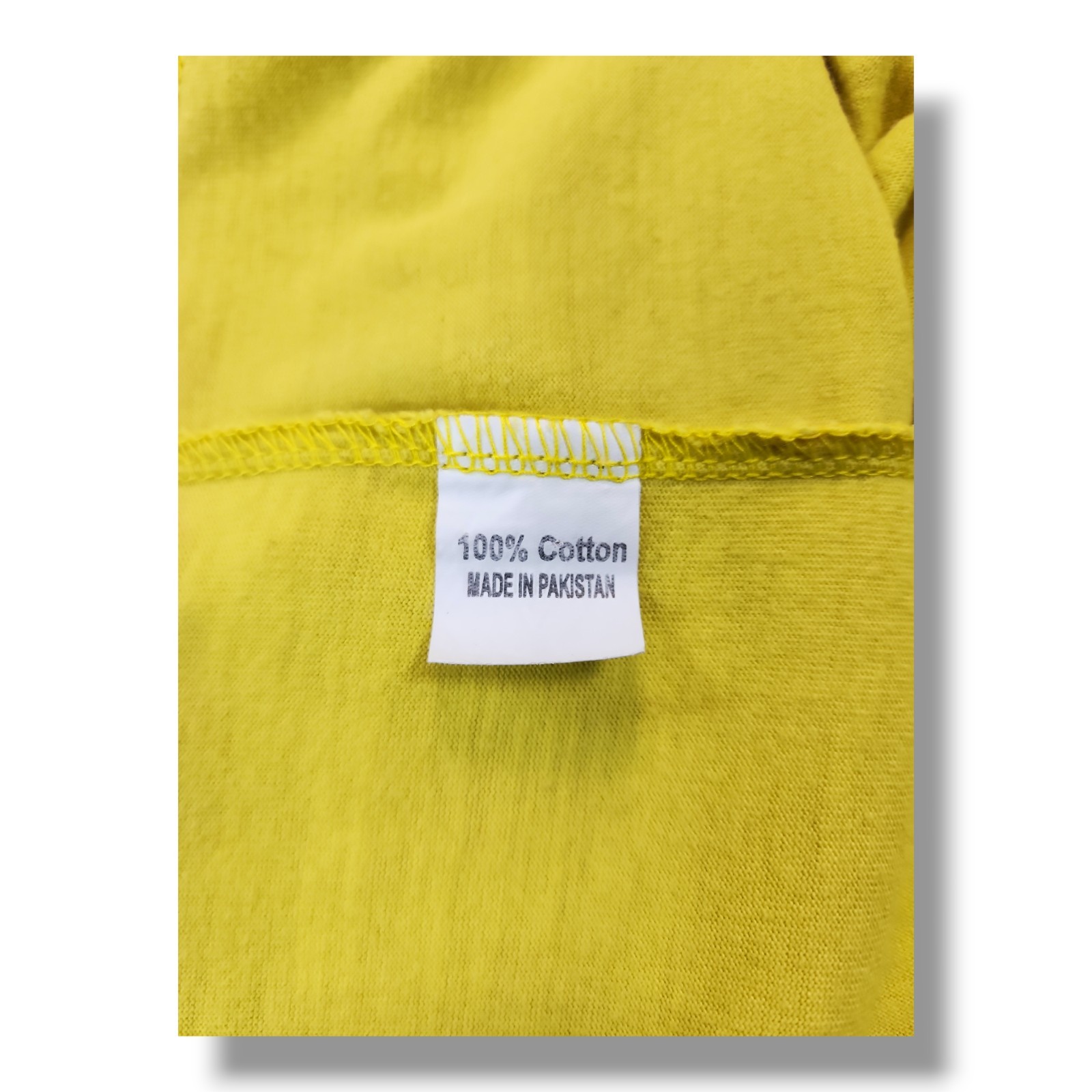 M.D.M. High Large Surf Graphic Print & Embroidered Front Yellow T-Shirt Men’s L