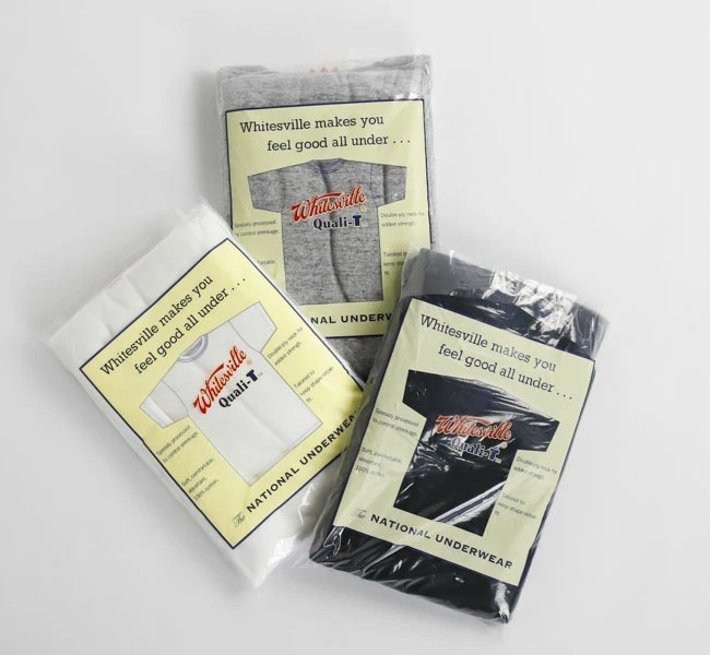 Whitesville 2-PACK T-SHIRT Lot WV73544 2-PACK Made in Japan Toyo enterprise New