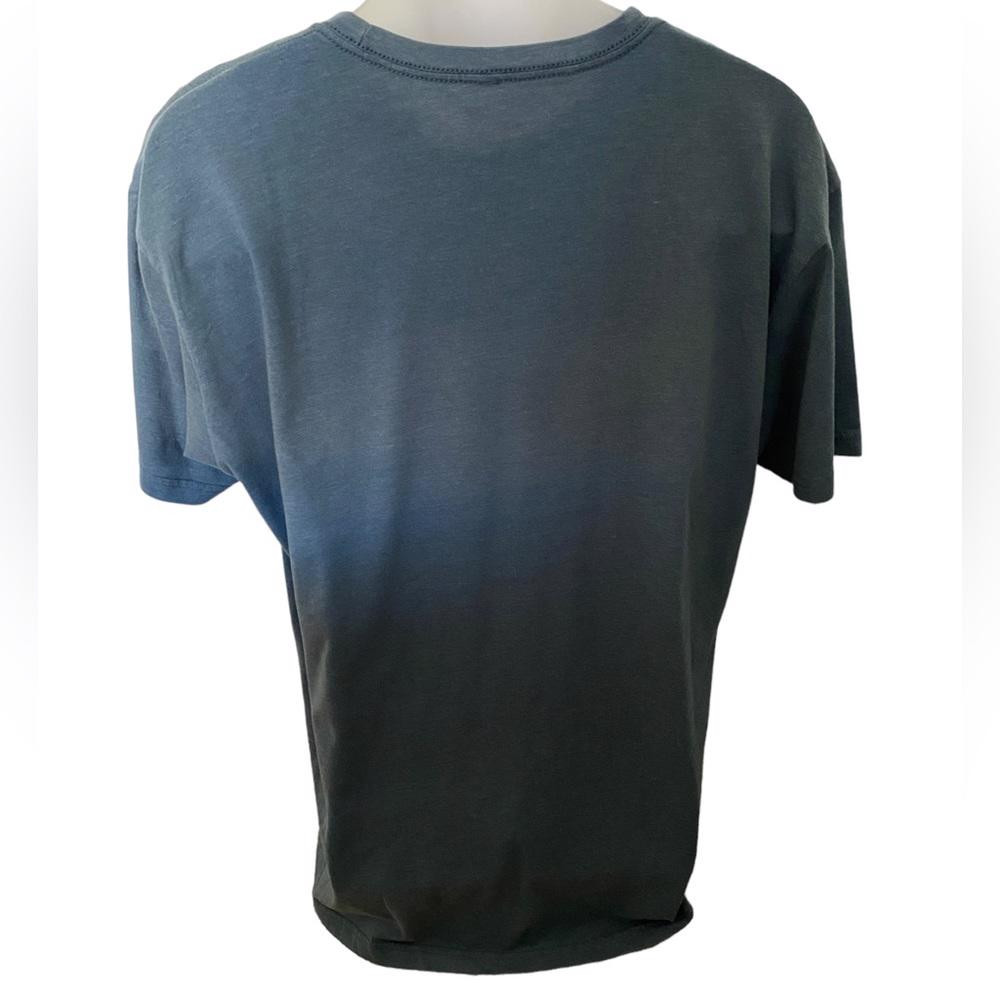 LOCAL MOTION “Locals First” Hawaiian Islands Slate Blue Tee Shirt Men 2XL XXL