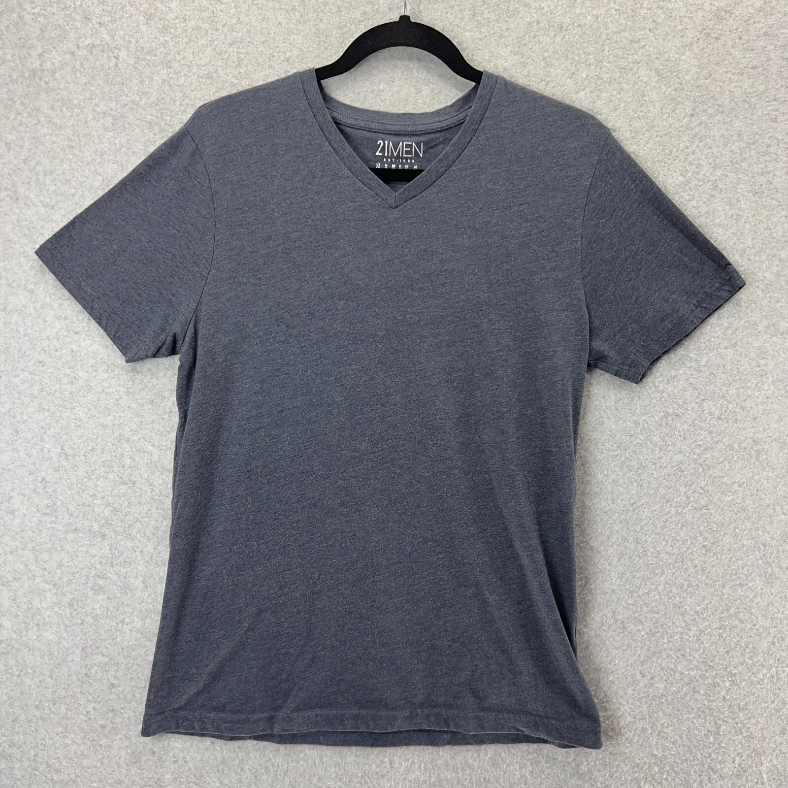 Lot of 6 Forever 21 Men & Old Navy Short Sleeve Shirts Size Medium Blue Red Gray