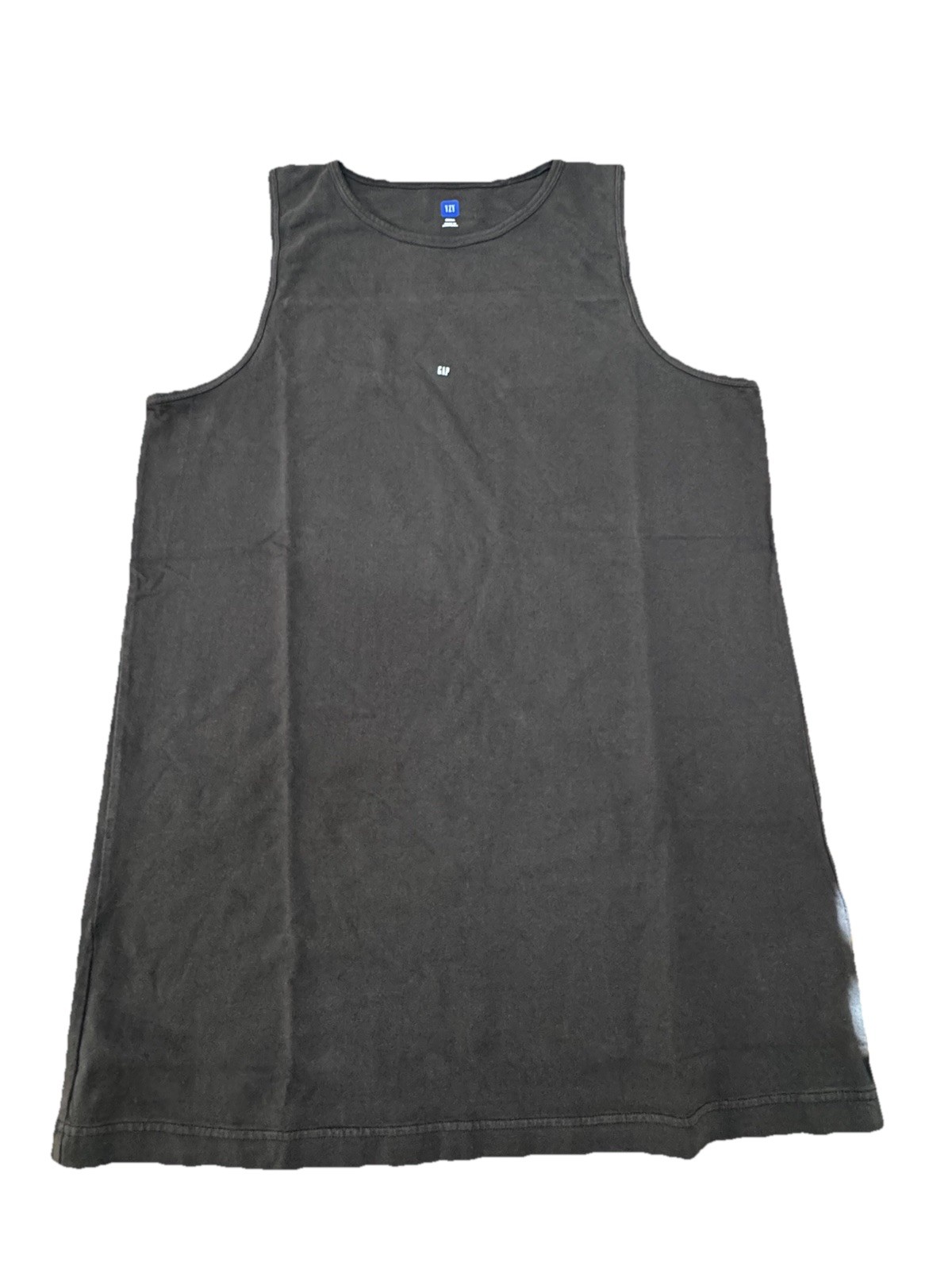 Yeezy Gap Tank Top Mens Size Small Oversized Black Sleveeless Shirt