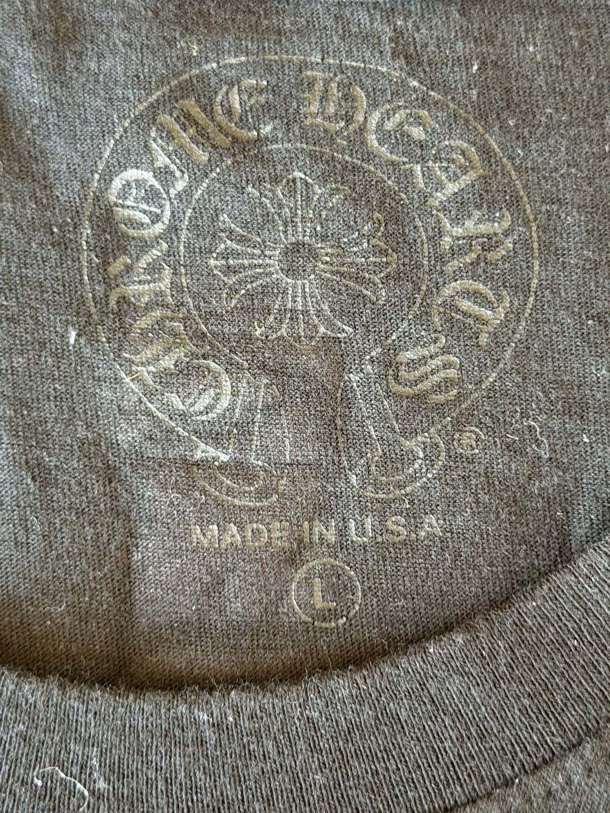 Chrome Hearts Black & Pink Logo T-Shirt