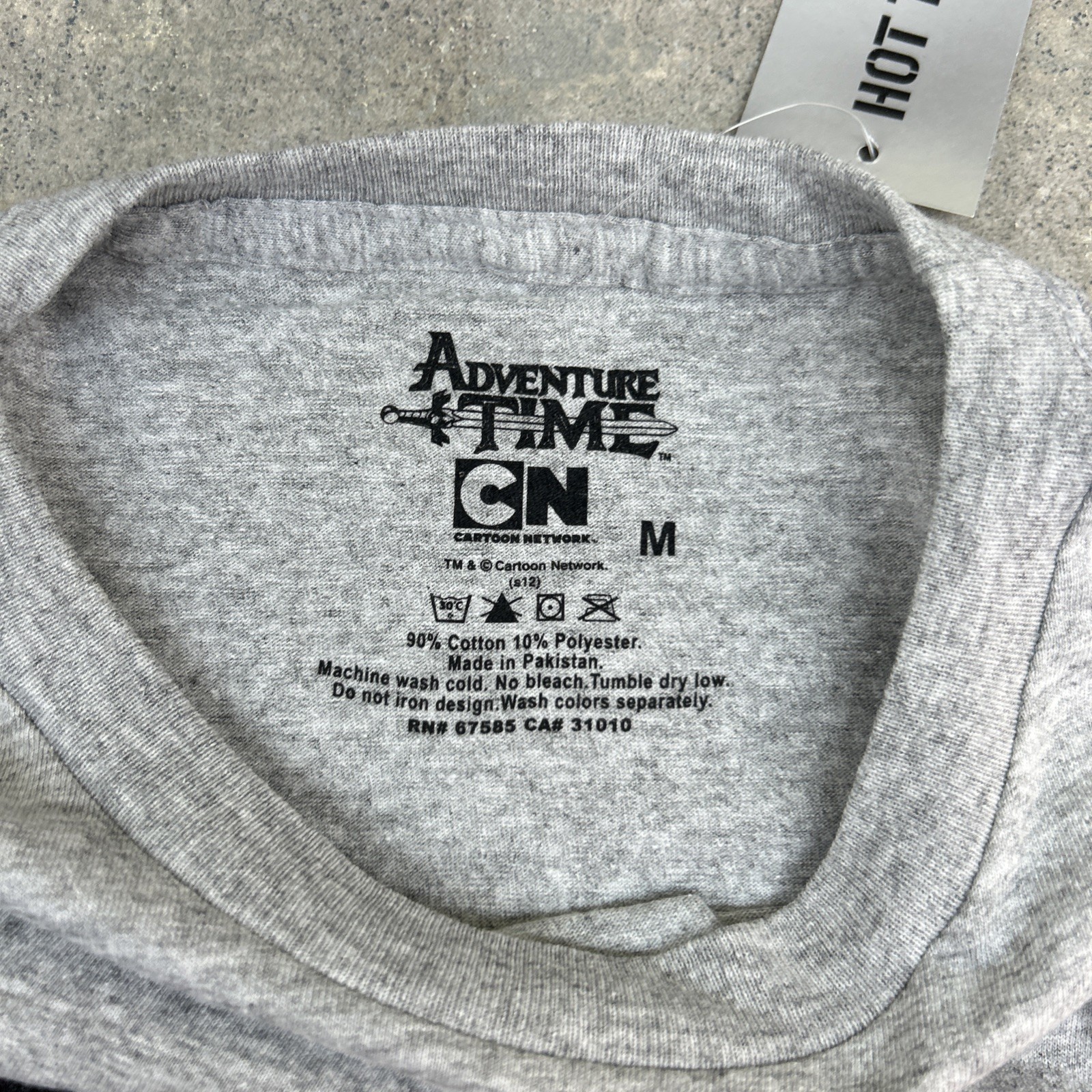 NWT Cartoon Network Adventure Time Short Sleeve Tee Shirt Size Medium