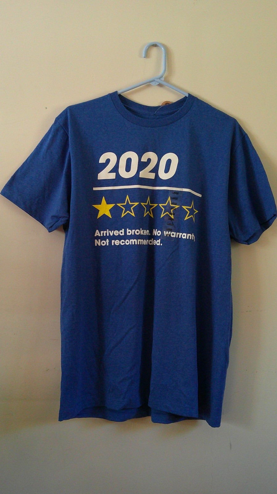 True Craft 2020 1-Star Arrived Broken No Warranty Not Recommended Blue Tee Shirt