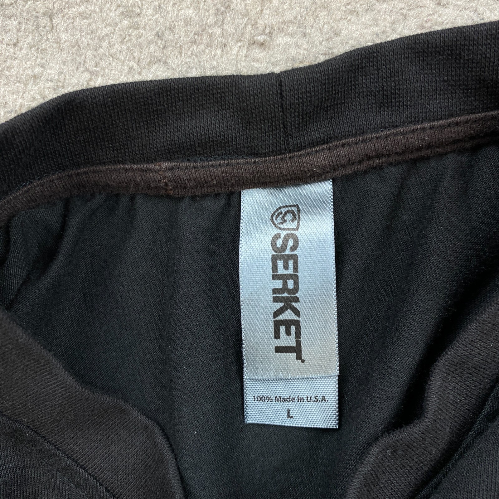 Serket FR Shirt Large Black CAT CAL Flame Resistant HRC ARC Workwear USA Mens