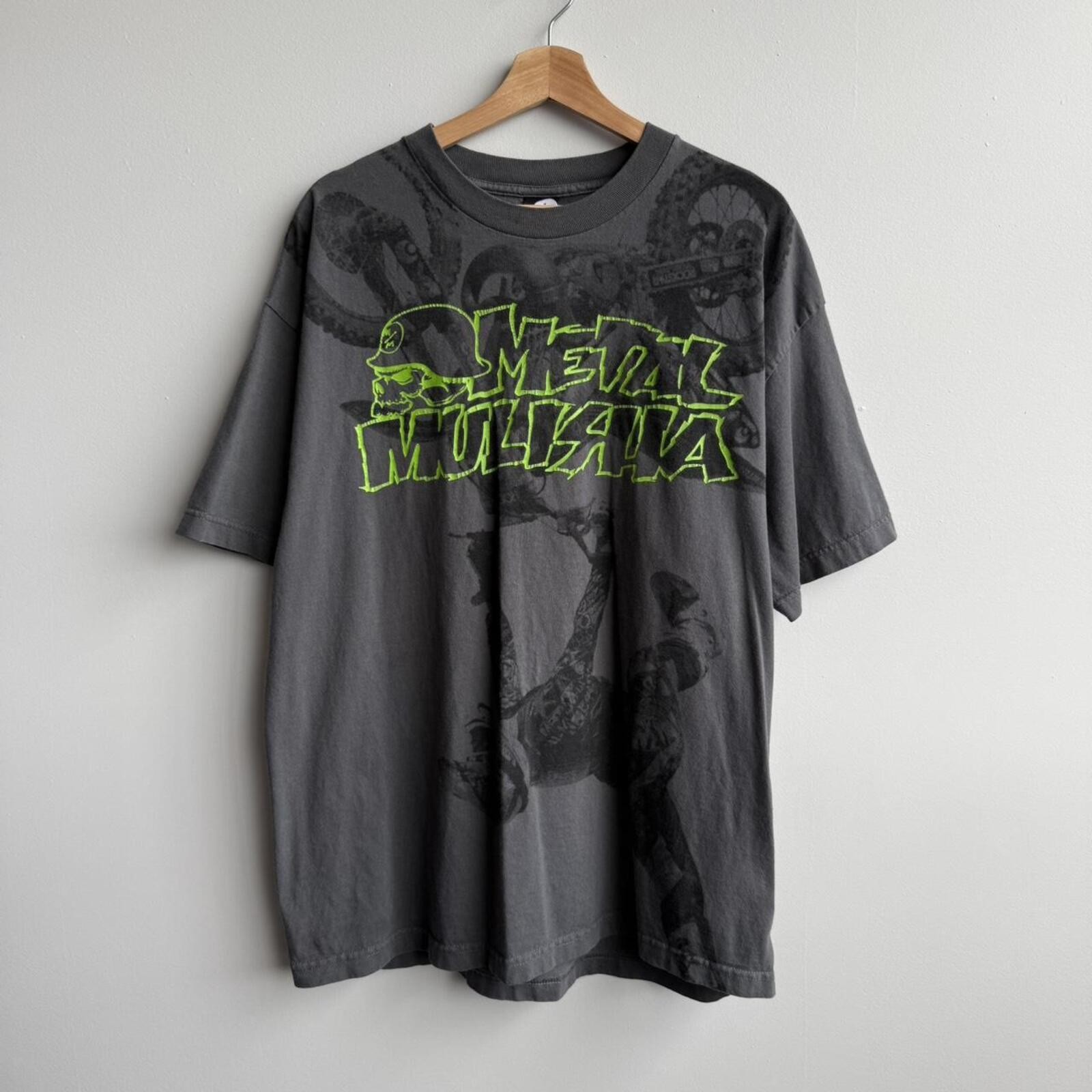Vintage Y2K metal mulisha skater tee (0211)