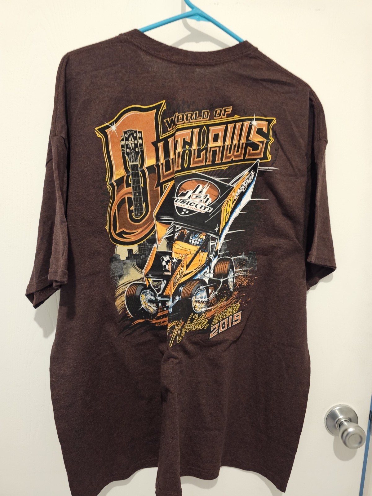 Lot of (5) Racing Event T-Shirts Music City Dirt Car Nationals Hoosier 2XL
