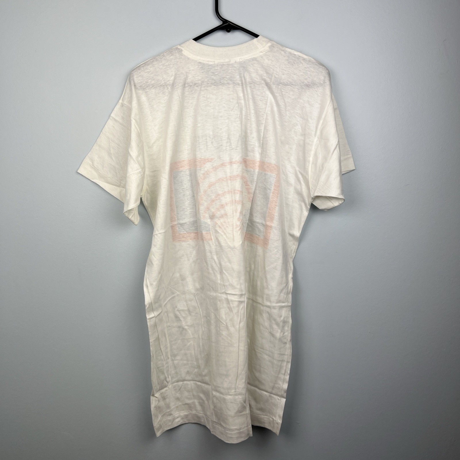 Vintage St Maarten Tshirt Single Stitch Extra Long Length Shell Graphic ￼