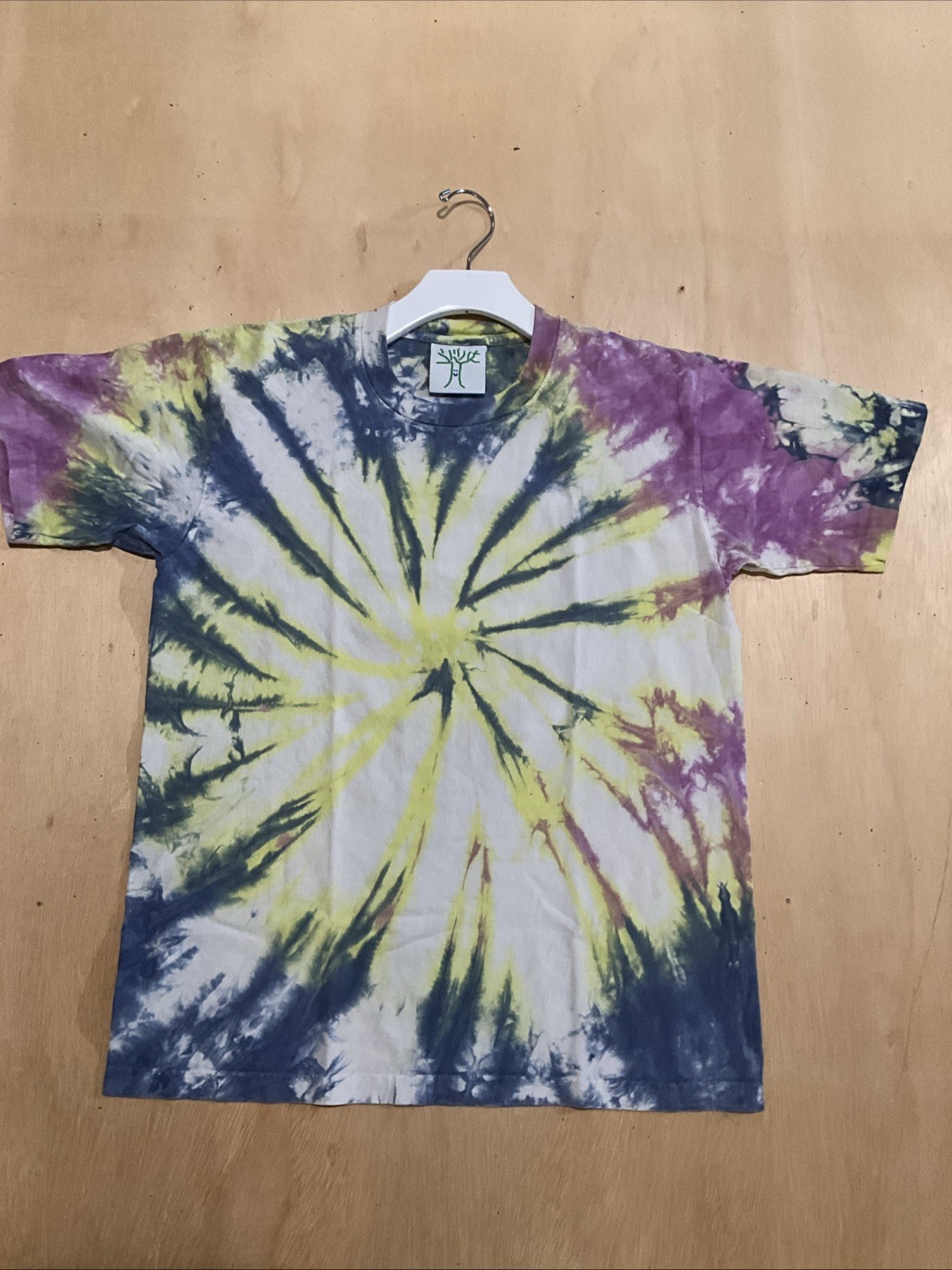 Online Ceramics Unisex Tie Dye T Shirt Multicolor Size S