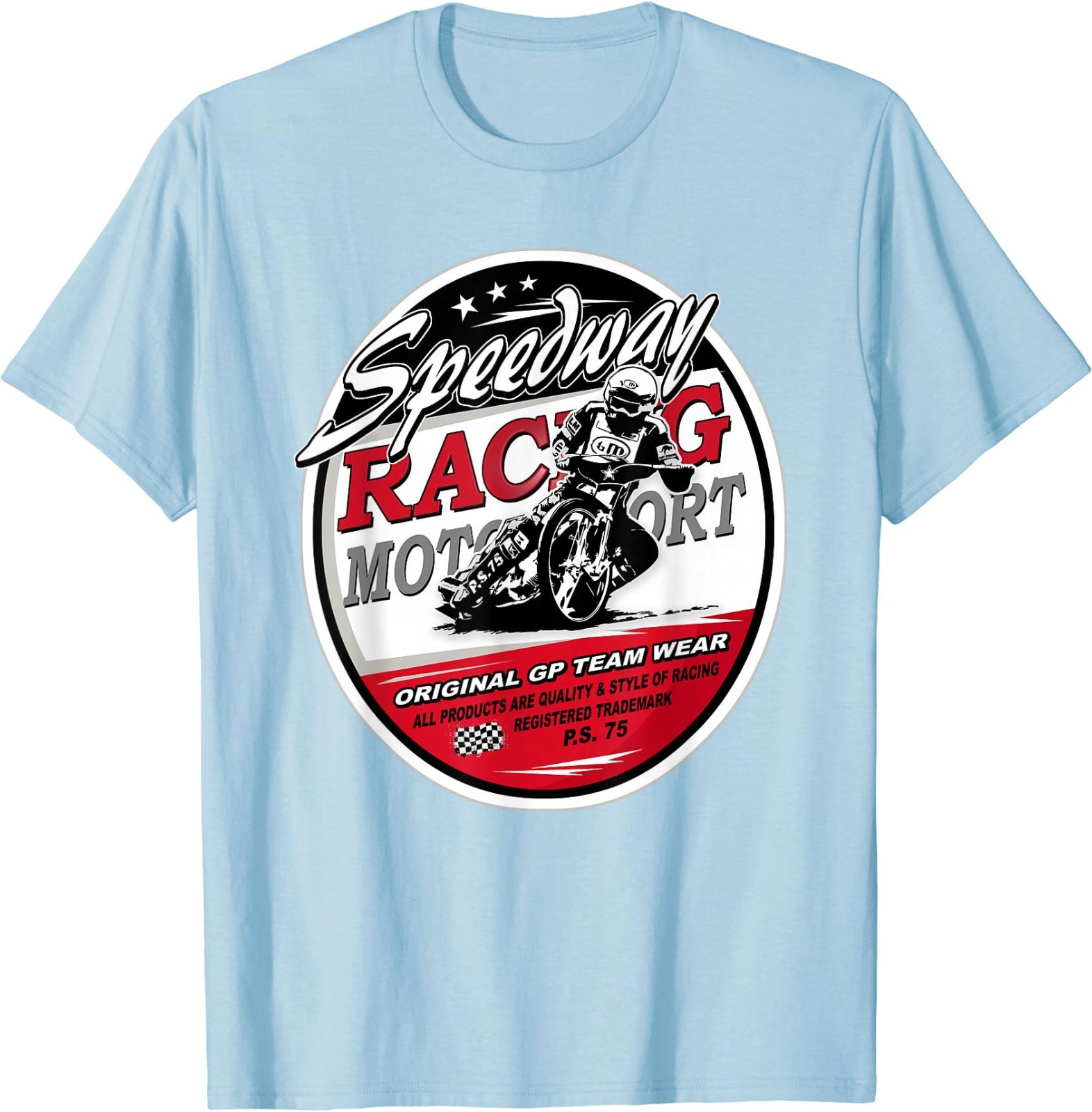 Motorcycle Speedway T-Shirt Flat Track Race T-Shirt