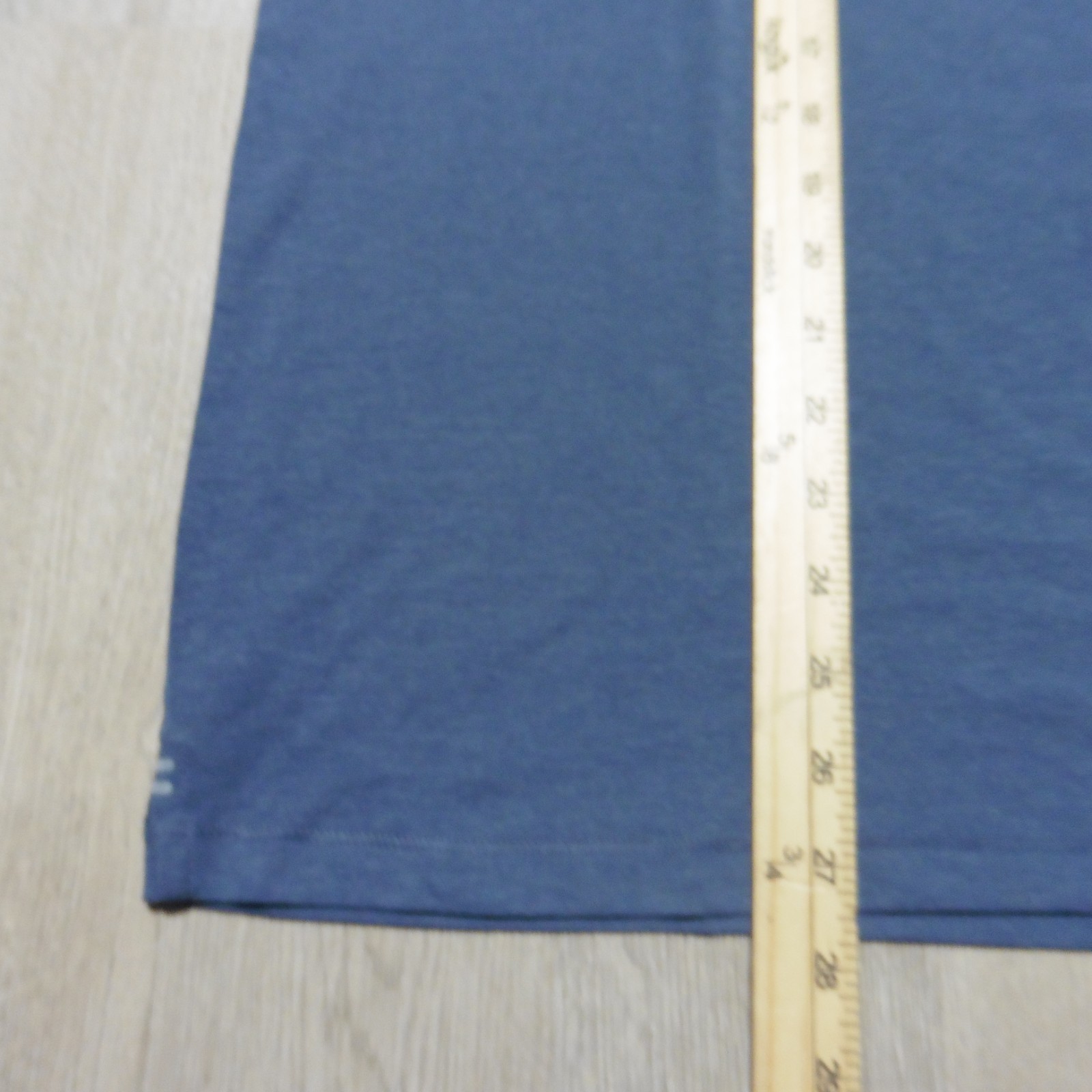 JOHNNIE O Mens L LARGE COURSE T SHIRT PERFORMANCE GOLF SHORT SLEEVE WAKE BLUE