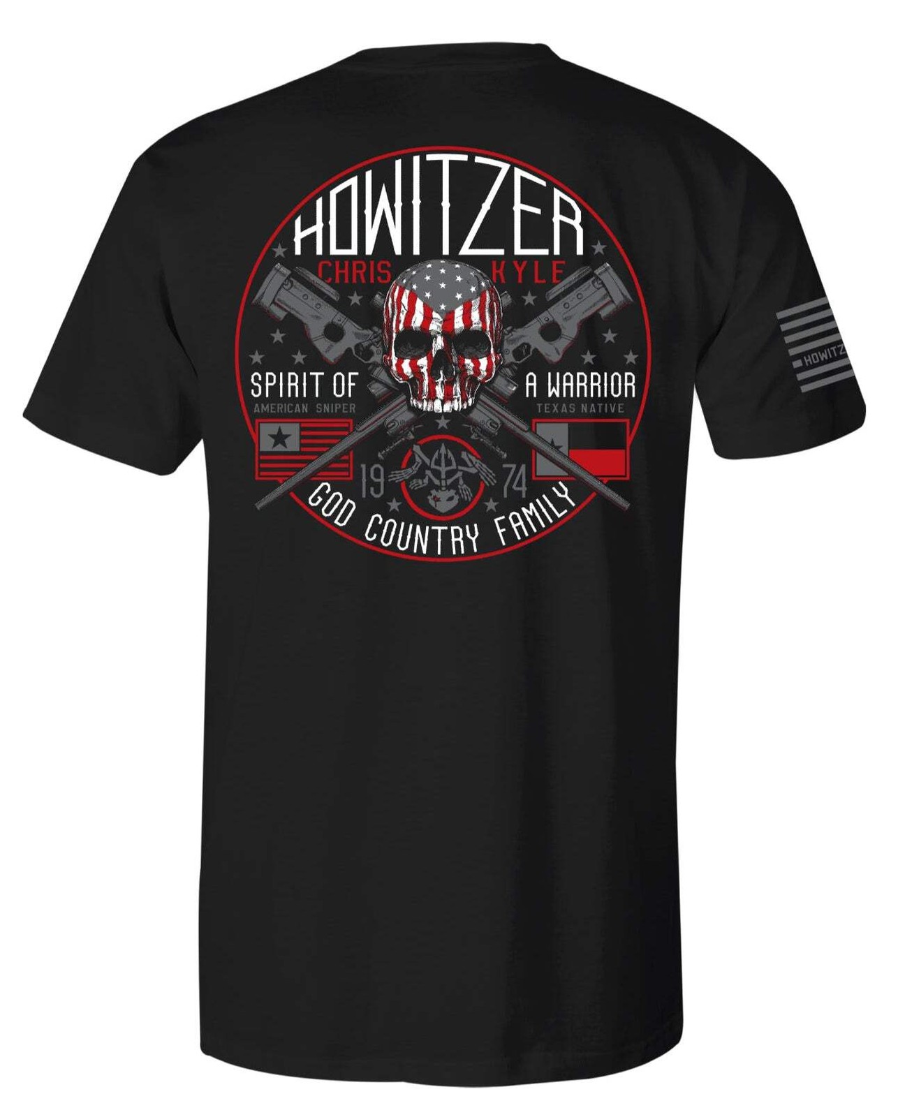 Howitzer Style Men’s T-shirt Ck Sniper Military Grunt MFG
