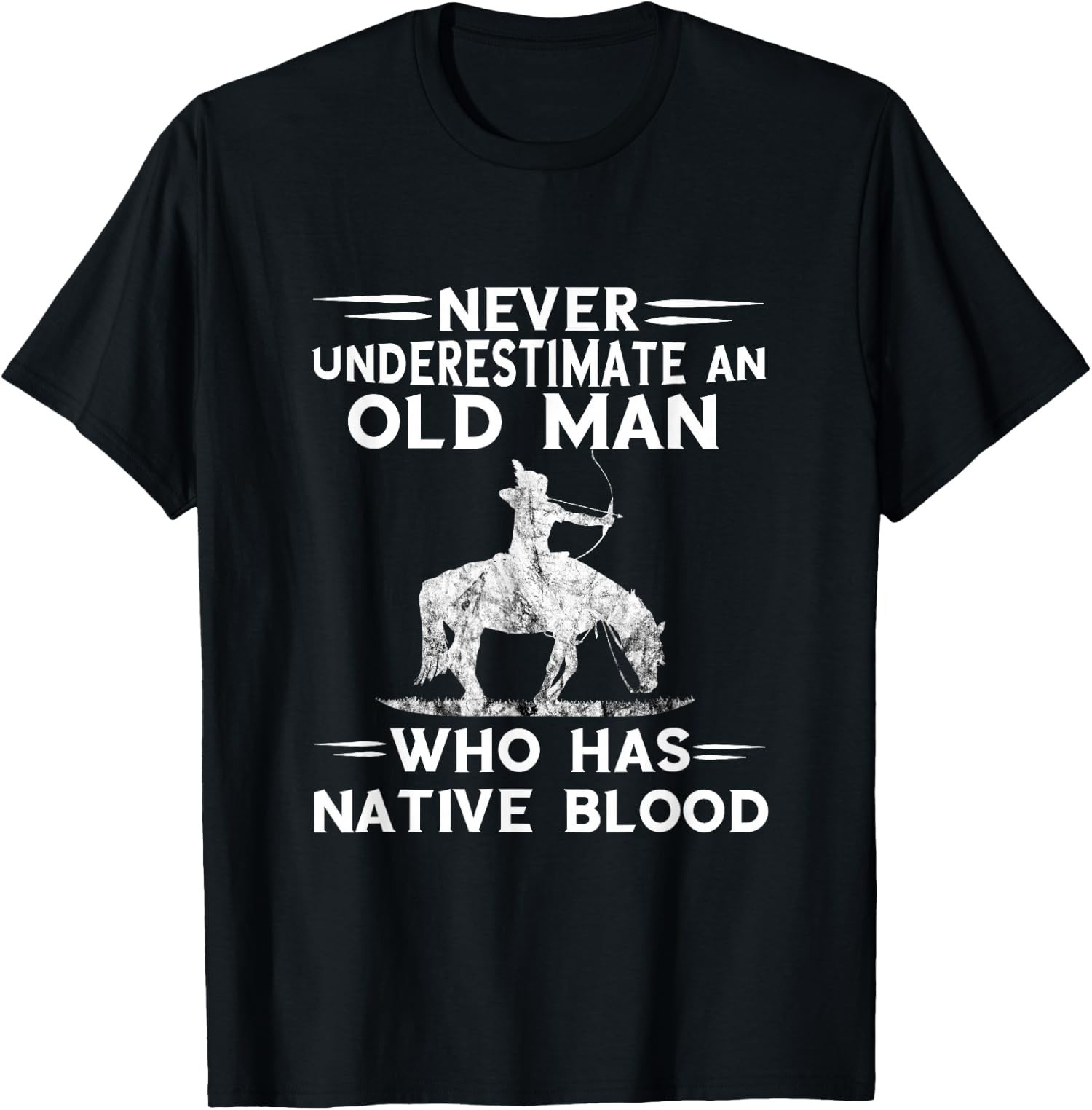 Old Native American Warrior Design Warrior Native Unisex T-Shirt FREESHIPS