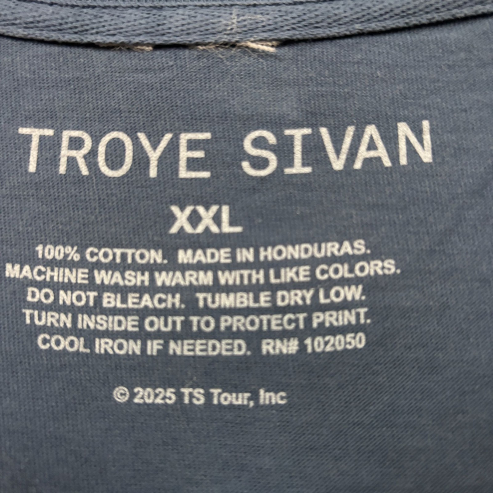 Troye Sivan Rush Something to Give Each Other T-Shirt Size XXL