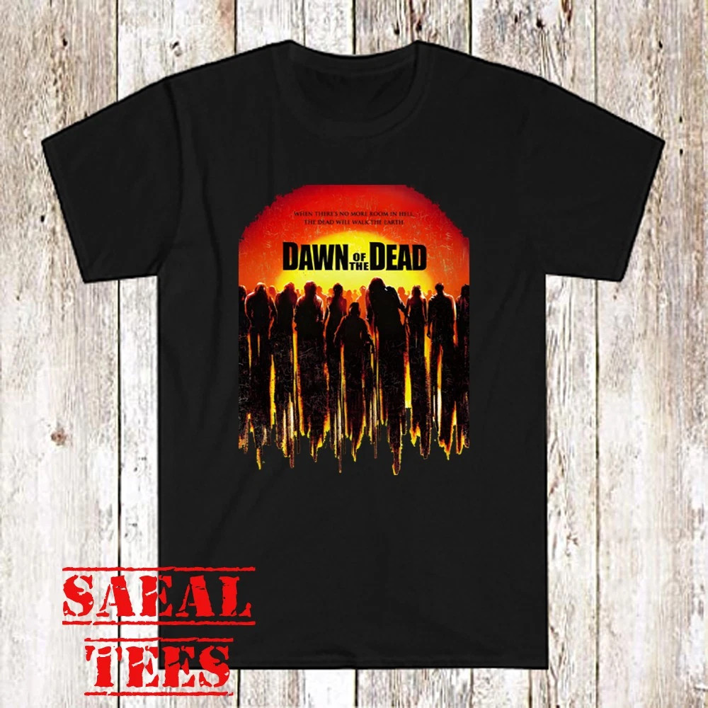 Dawn Of The Dead Horror Action Movie Men’s Black Size S-3XL