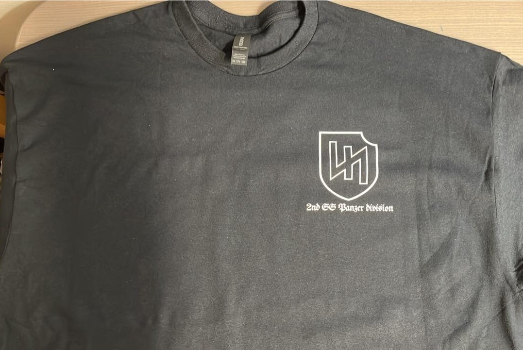 WWII WW2 German ELITE Division Military T shirt 2 sided tee
