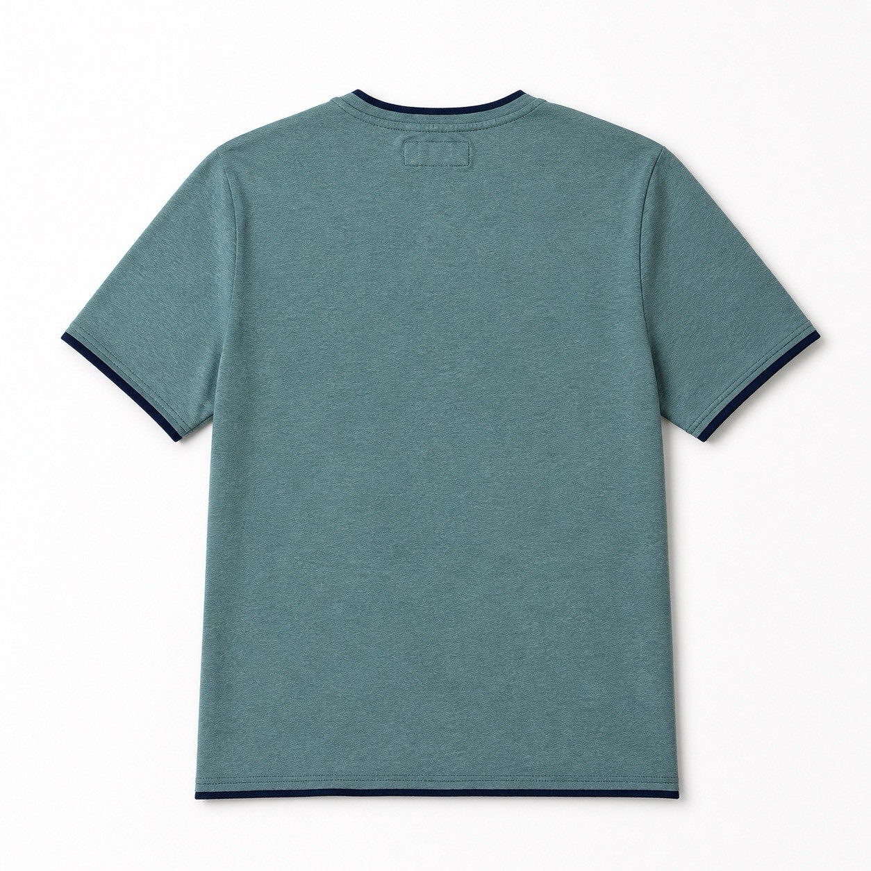 Carbon2Cobalt Men’s Tee Teal Short Sleeve Cotton Stretch Size M