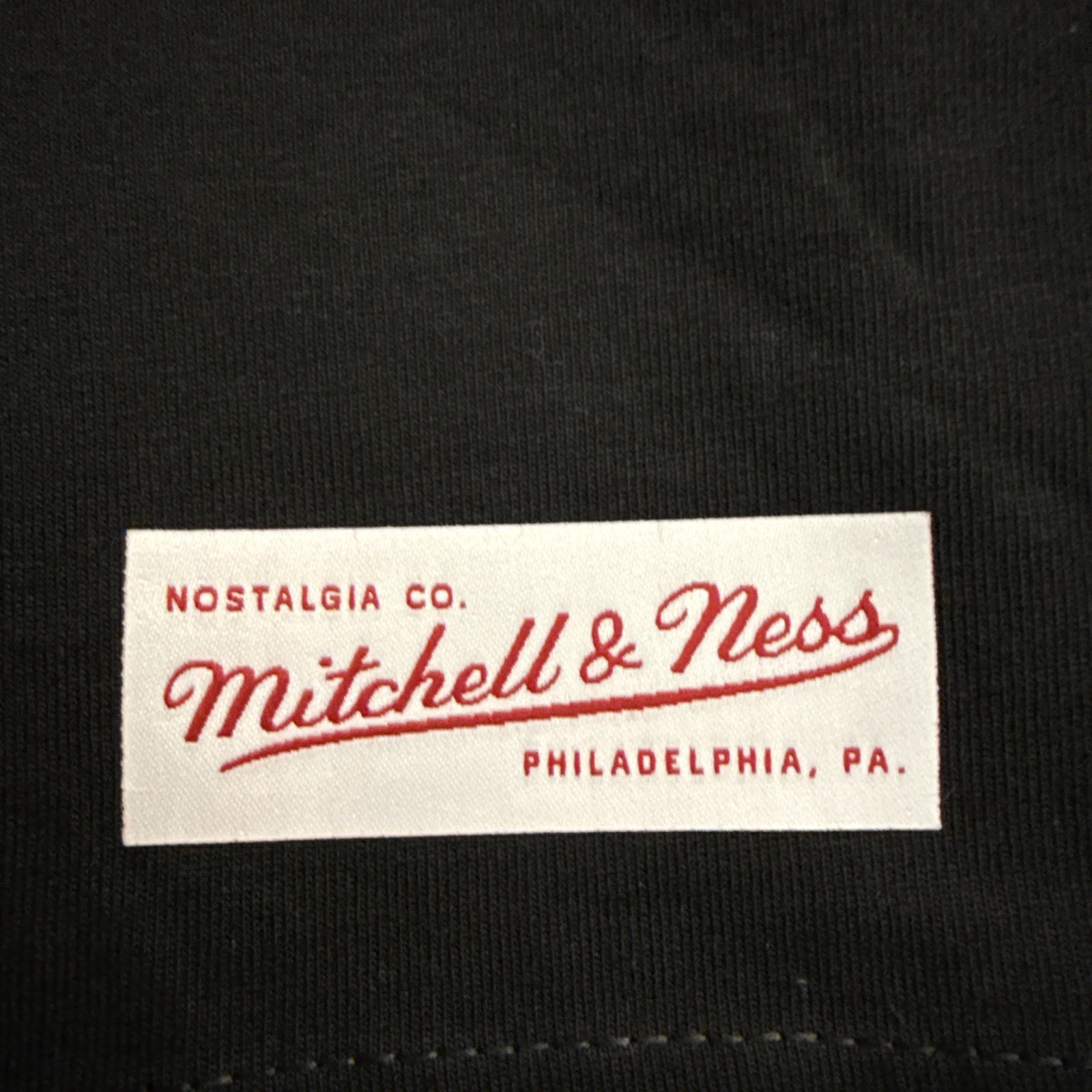 Fanatics New Mitchell & Ness One Logo Heritage Black Promo T Shirt 2XL