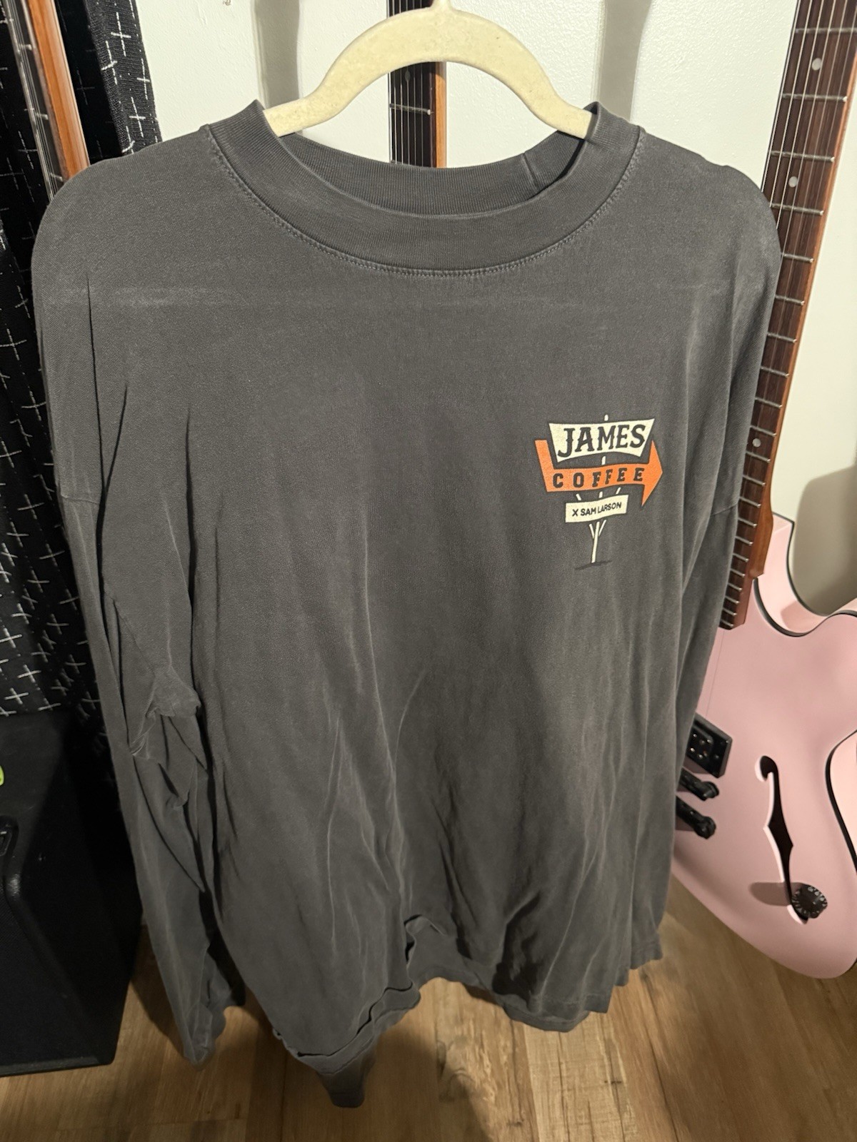 James Coffee Shirt Angels And Airwaves Boxcar Racer Tom Delonge Punk Hardcore