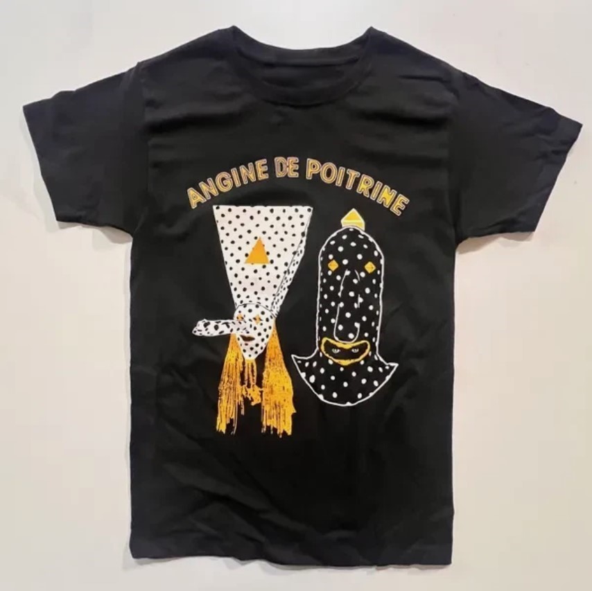 Vintage Music Fans Trendy De Poitrine Band Graphic Cotton Unisex T-Shirt