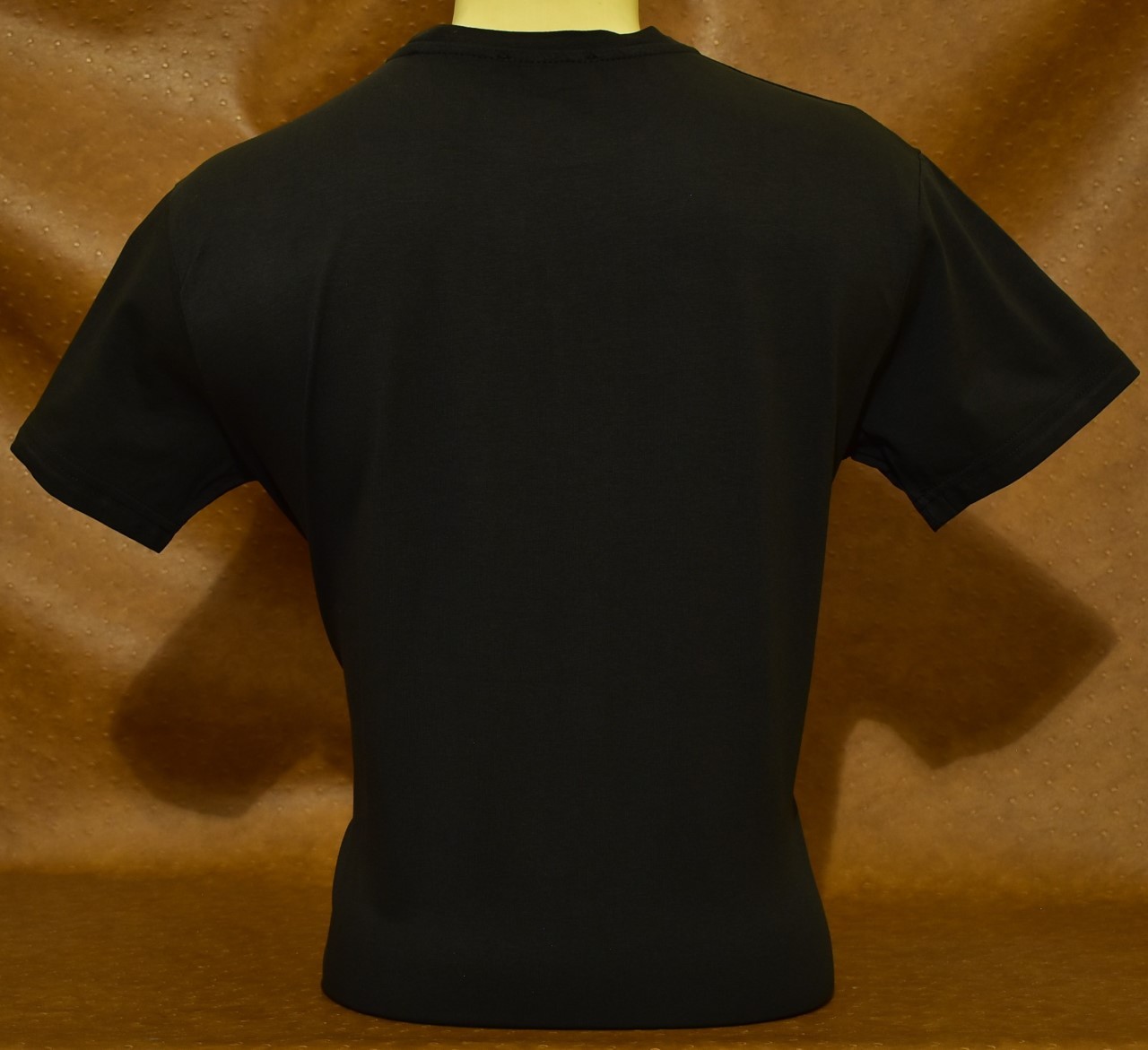 Men’s Versace Medusa Style Rhinestone T-Shirt Rust Luxury Designer US Size 2XL
