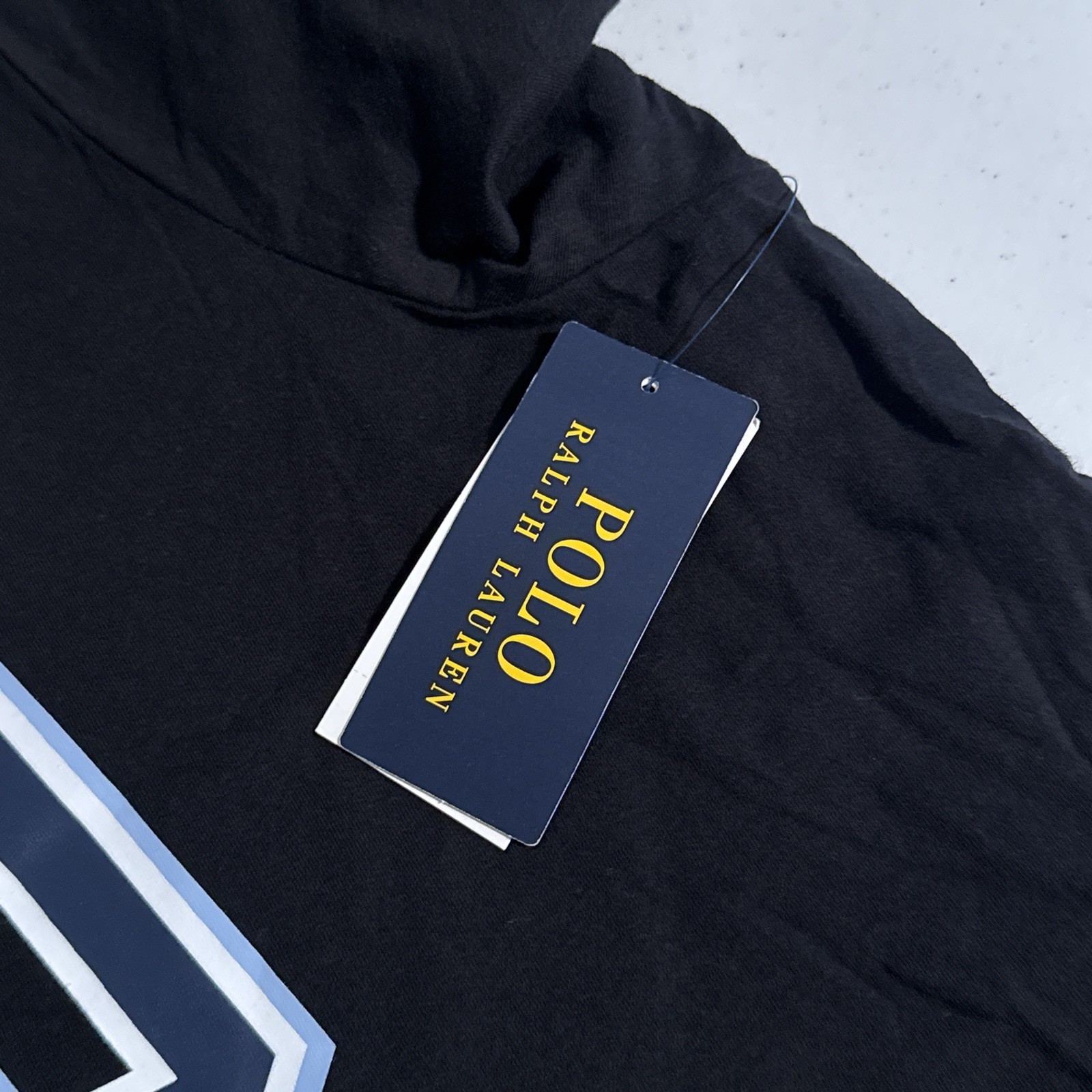 Polo Ralph Lauren Black Short Sleeve Tee Shirt Men’s Size 2XLT 2XL TALL NEW