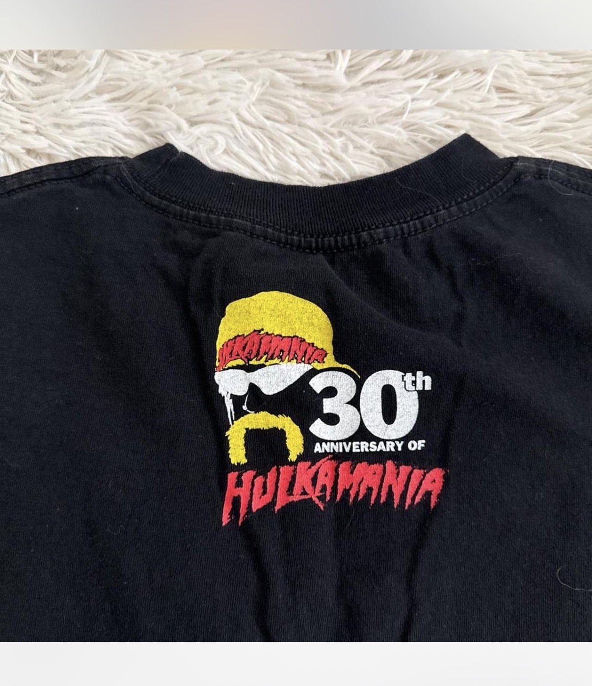Vintage WWE Hulk Hogan Hulkamania 30th anniversary RARE lot t-shirts Sz M WWE