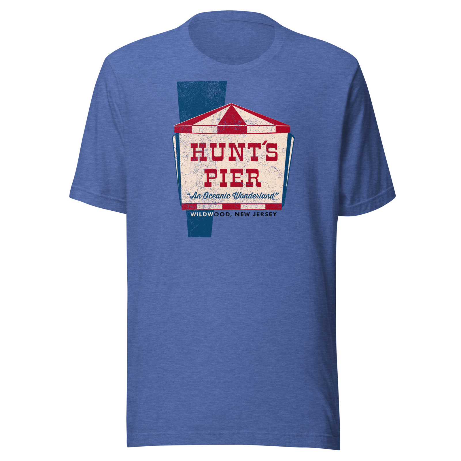 Hunt’s Pier T-Shirt – Wildwood, NJ | Retro Jersey Shore Theme Park Tee