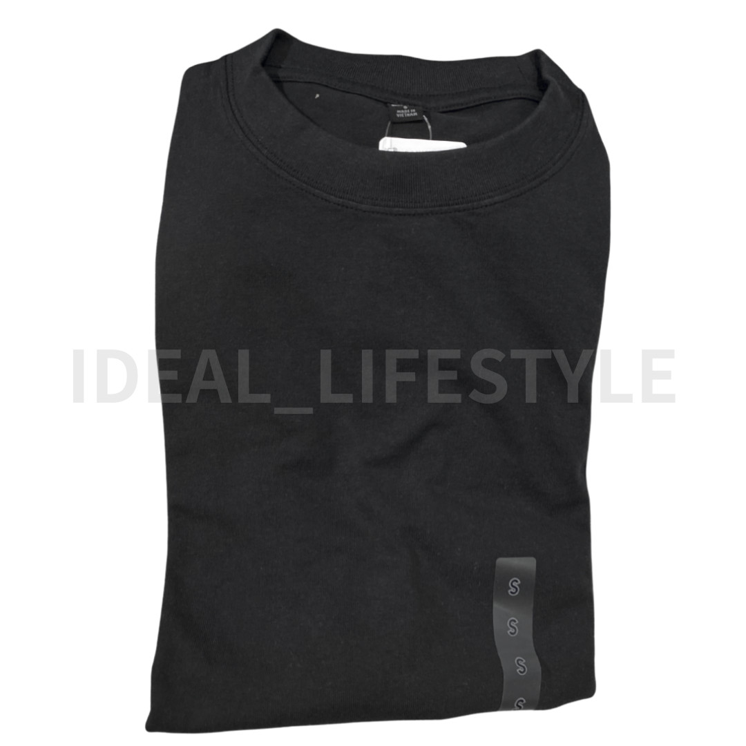 UNIQLO Boxy Cropped T-Shirt S M L XL XXL 3XL 4XL Short Length Men 487962 NWT