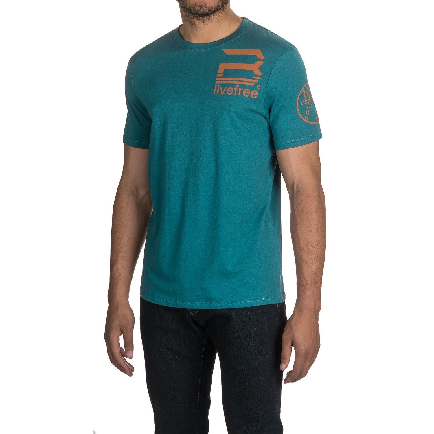 Buffalo Men’s T-Shirt Medium Blue Designer Fashion Logo David Bitton New MRP$29