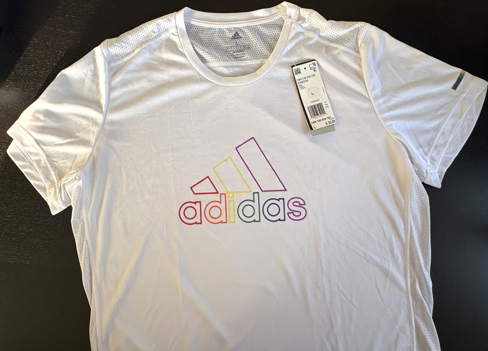Adidas Climacool Pride Men’s Large T-Shirt – New w/Tags – Mint – Free Shipping