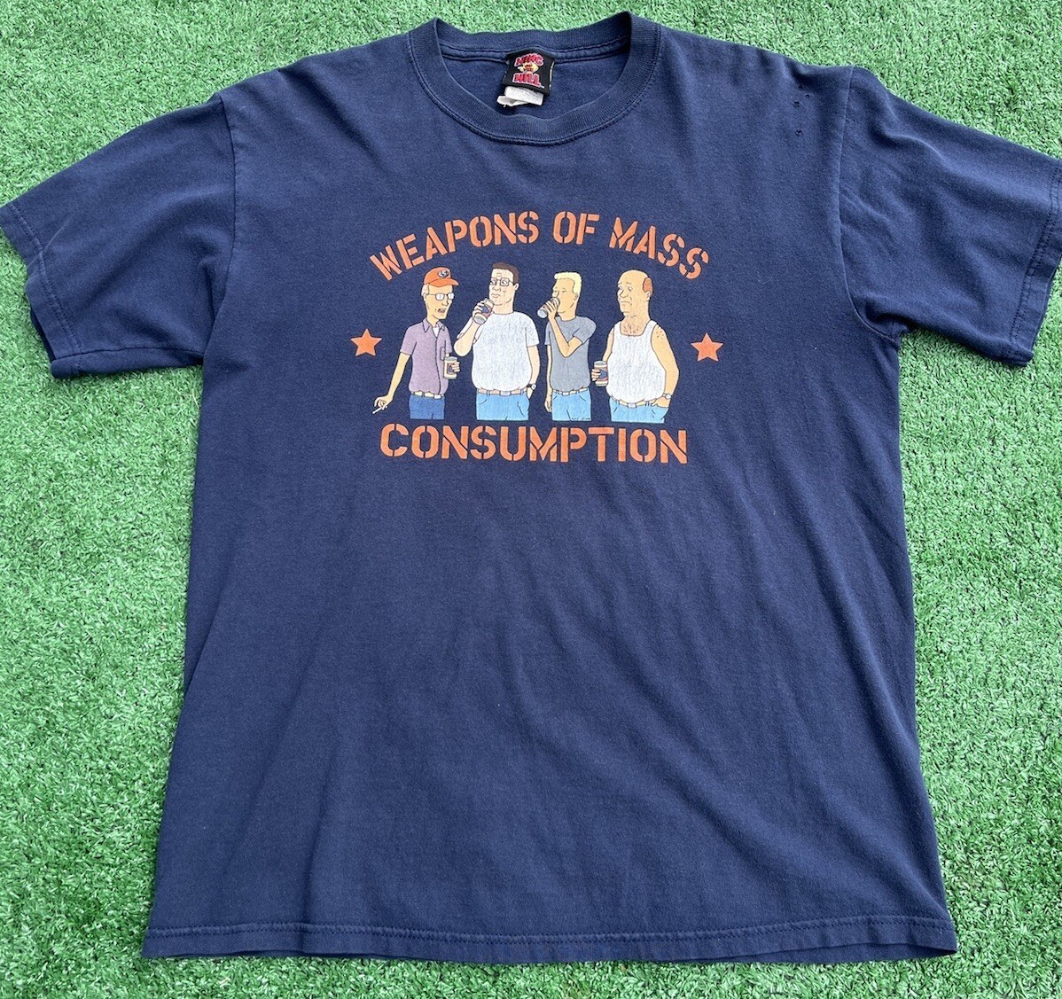 King Of The Hill Consumption Navy COlor Shirt Unisex Concert S-5XL AR639