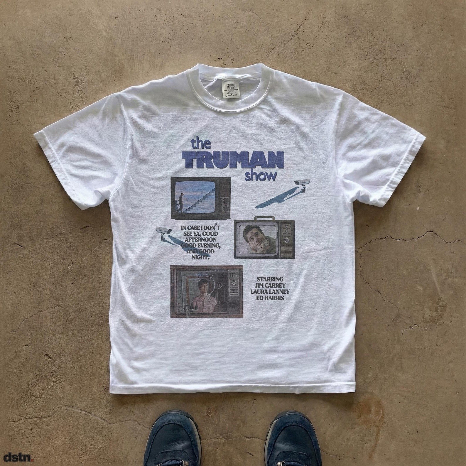 Vintage Cinema Graphic T Shirt Retro Movie Style Casual Streetwear Tee