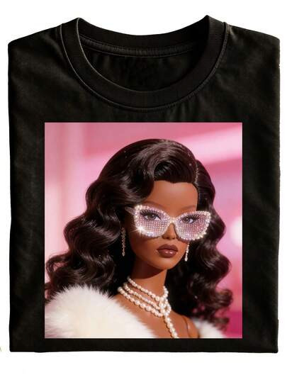Fun And Charming Inspired Fashion T-Shirt, size S to 5XL