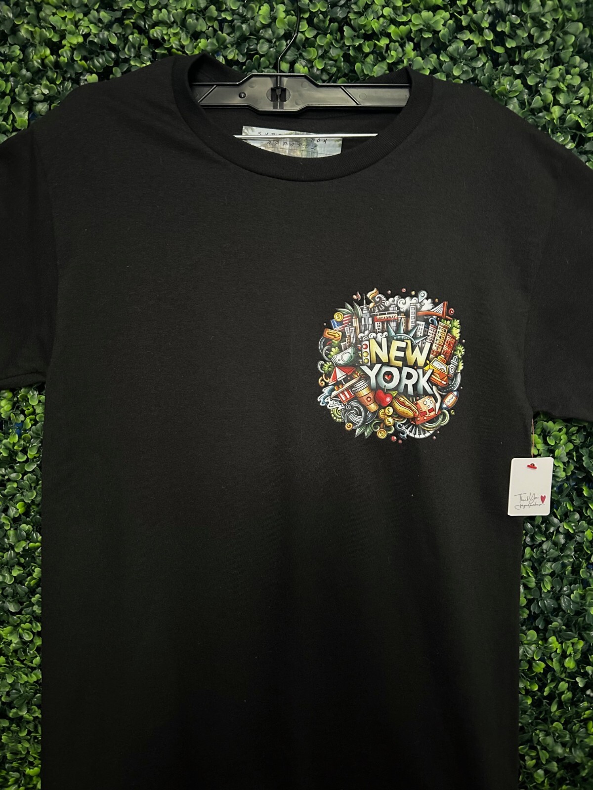 SuperCustomApparel Unisex NYC Graphic T-Shirt, Mens/Womens 100% Cotton, 4.5oz
