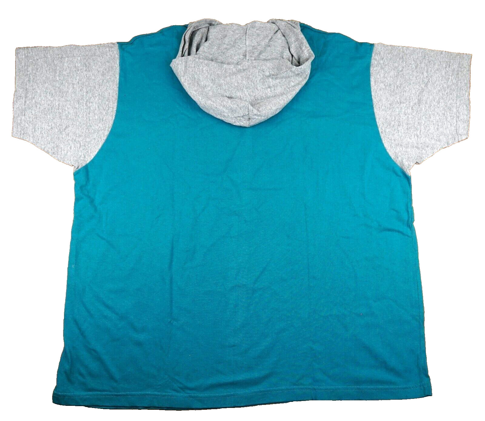 NWT Charlotte Hornets 90s Hooded T Shirt Mens XXL Jostens Teal NBA Basketball