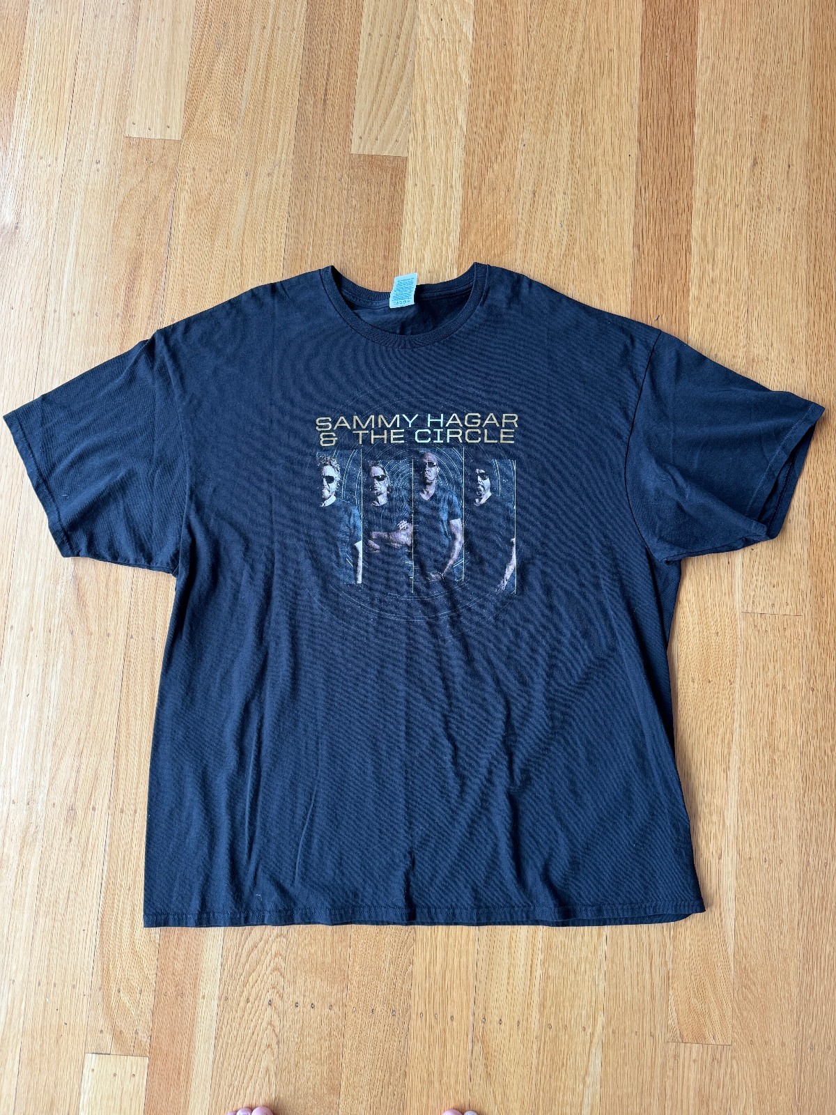 3XL Sammy Hagar & The Circle 2019 Concert Tour T Shirt Black Mens XXXL