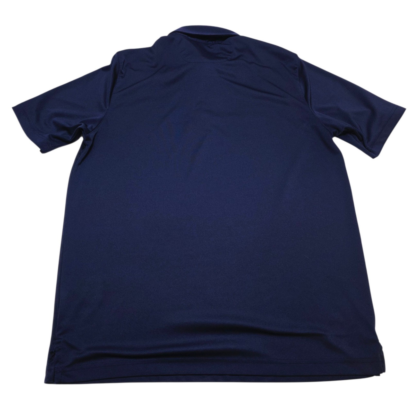 Greg Norman Blue Golf Casual Polo PlayDry Polyester Short Sleeve Men’s Medium