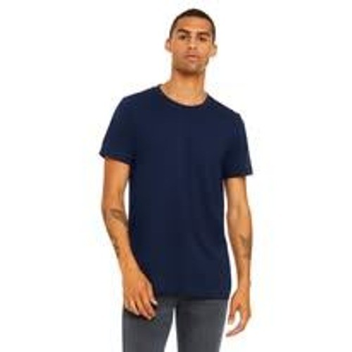 Royal Avalon Mens XL Navy Blue Bamboo Cotton Blend Stretch Crew Neck T-Shirt
