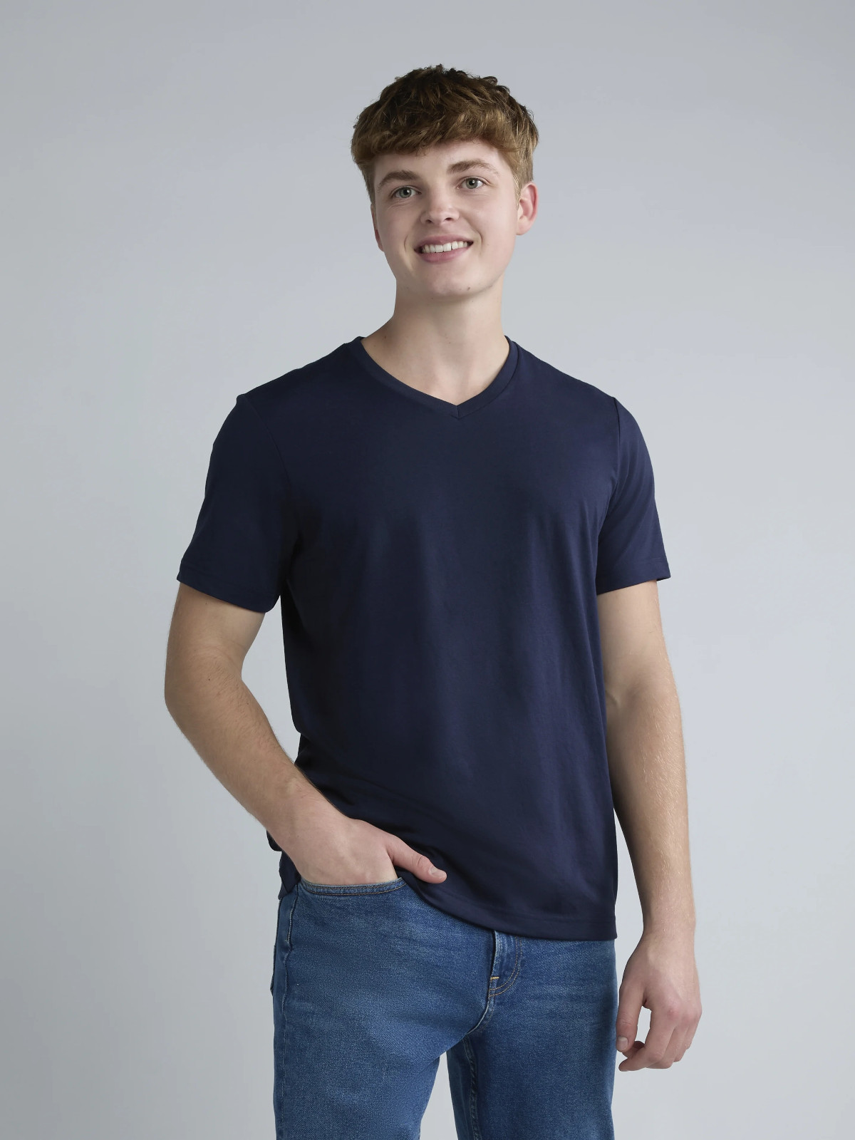 1 Box of 12 Men’s Dark Navy XL TShirts BRAND NEW with Tags!