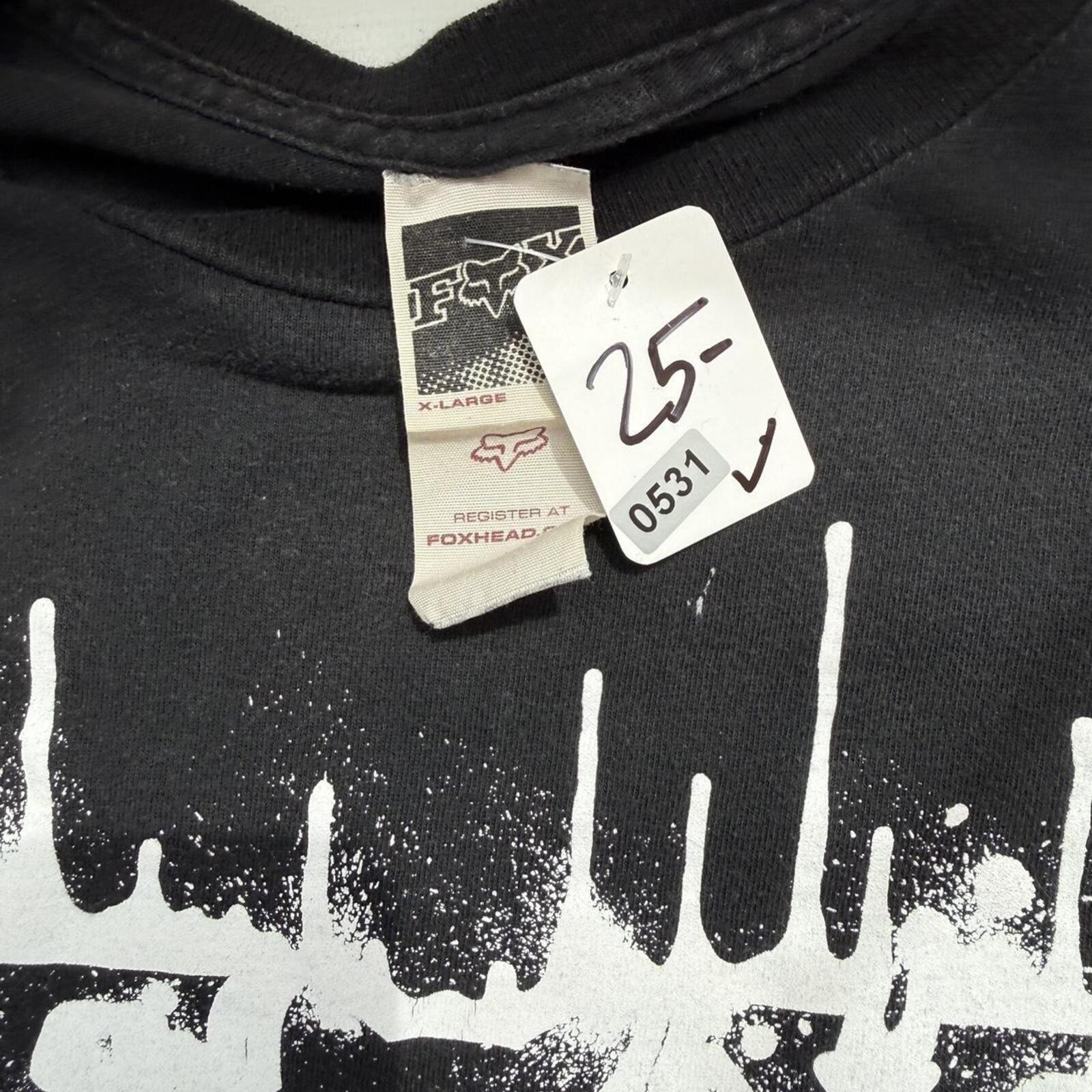 Y2K Fox racing shirt (0531)