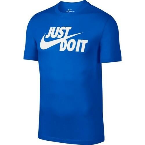 Nike Men’s T-Shirt Sportswear “Just Do It” Short Sleeve Crew Athletic Neck Shirt