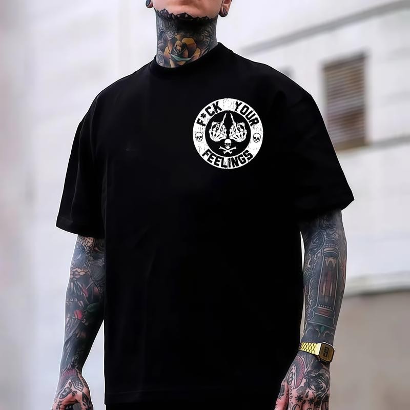 Your Feelings Skull Tee – Bold Statement Graphic T-shirt